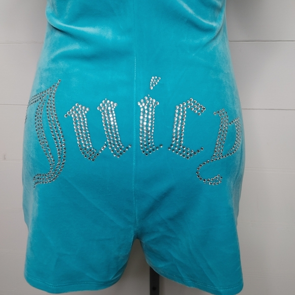 Juicy Couture turquoise romper size S - Picture 9 of 14